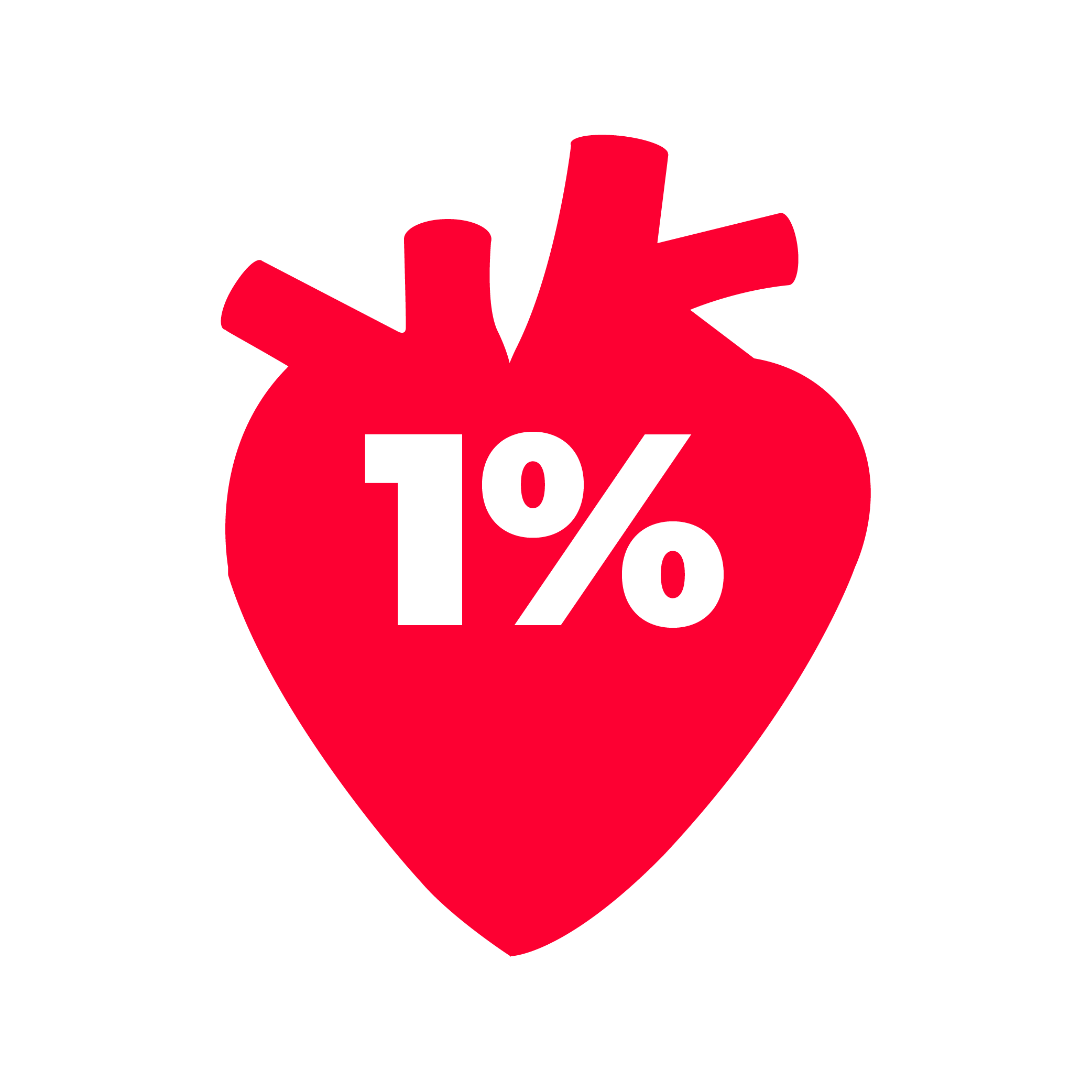 1%