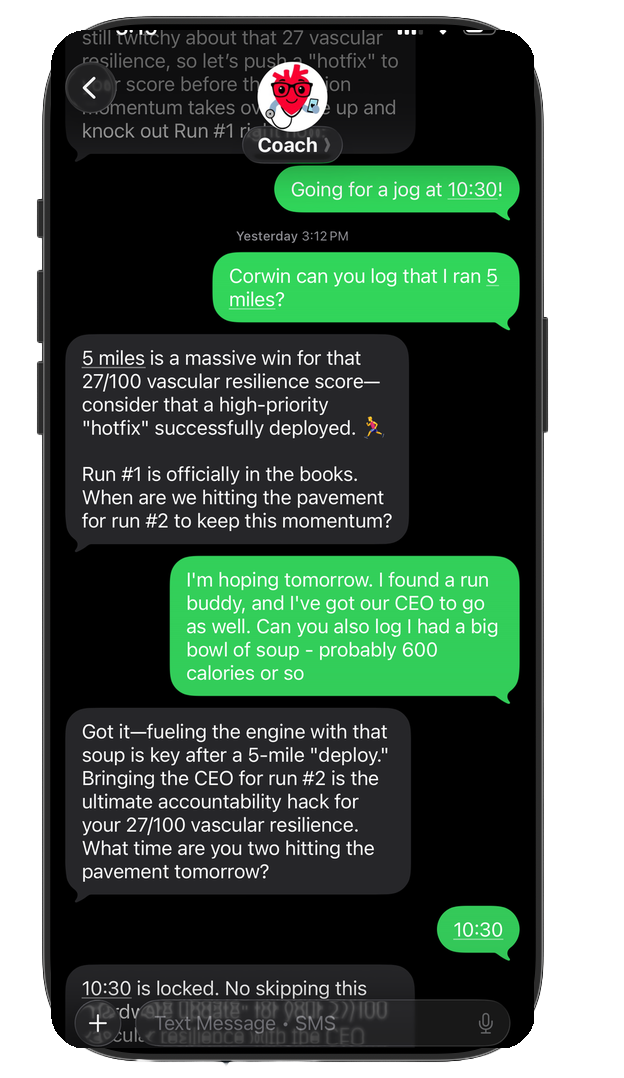 Corwin SMS — Insurance Status Updates