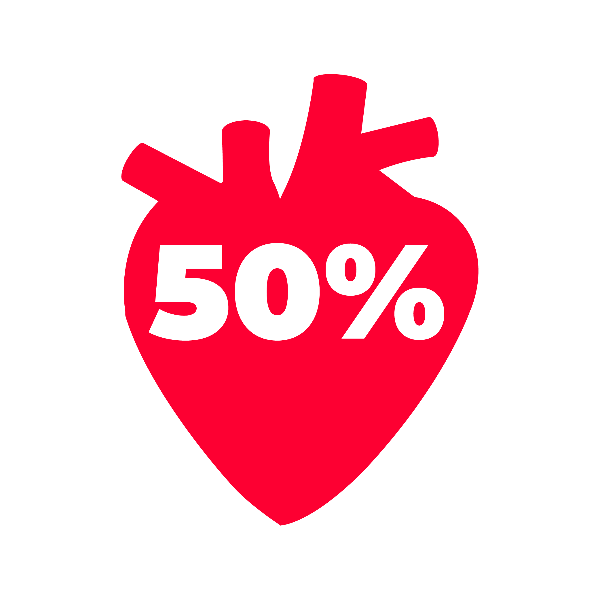 50%