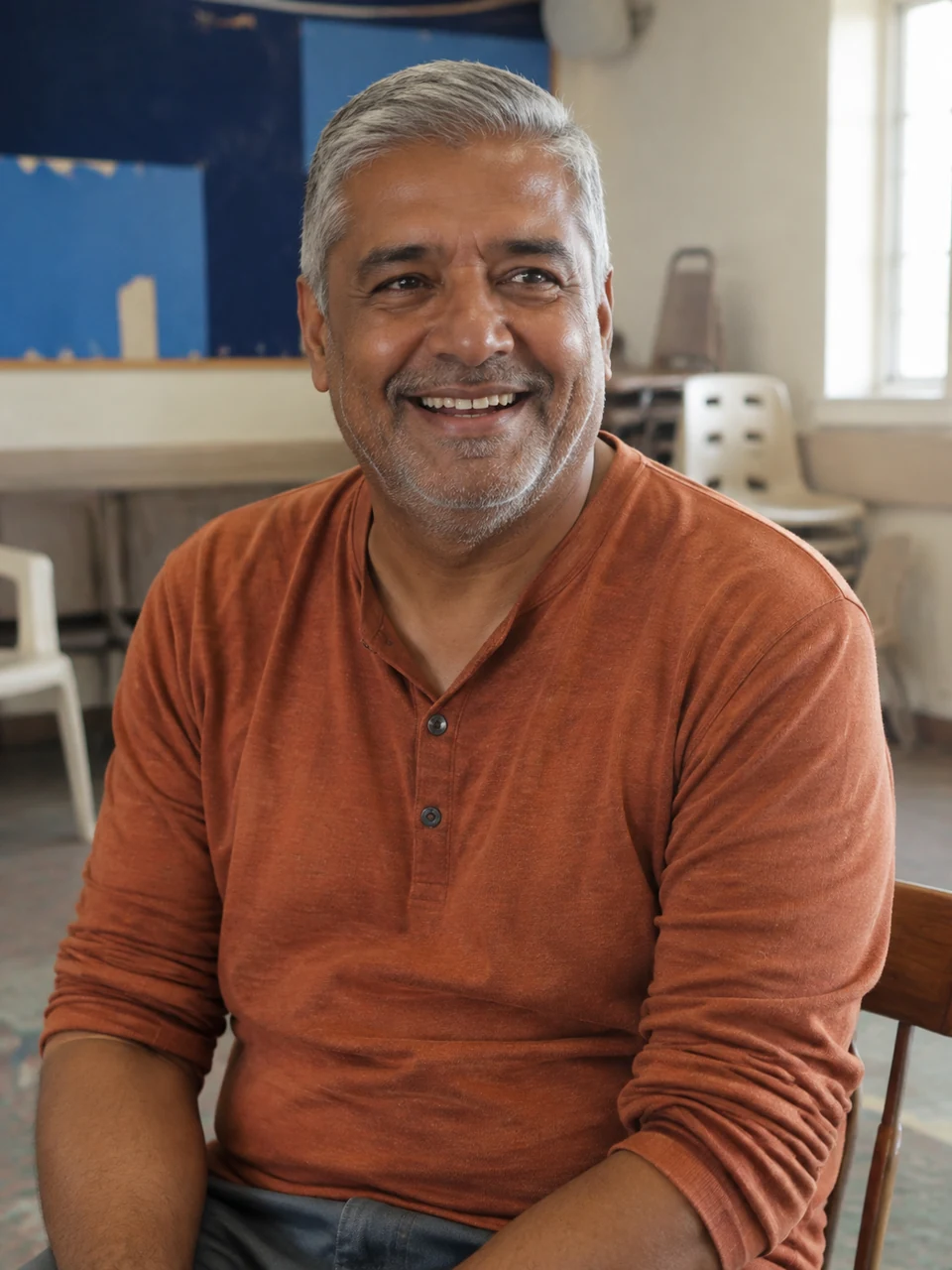 Illustrative portrait of Dev