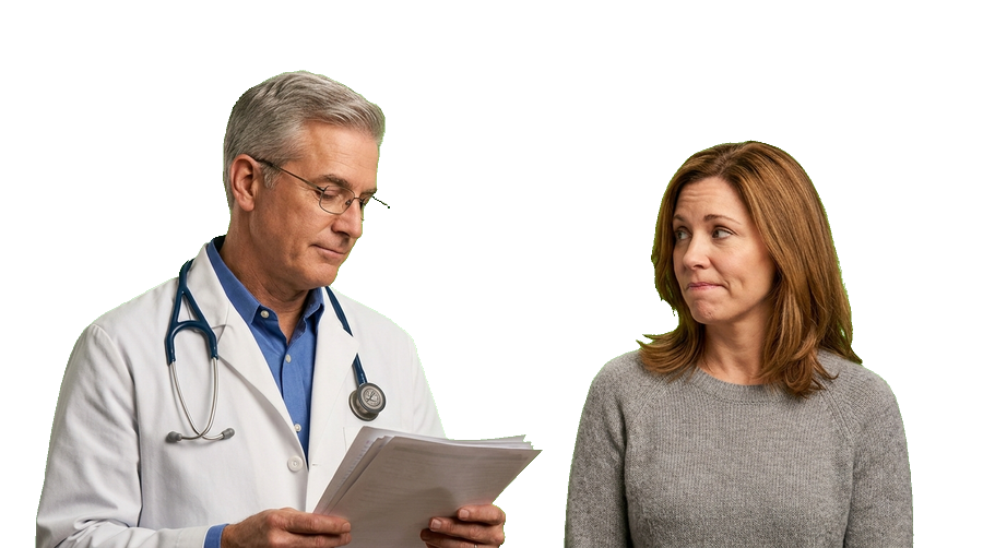 Patient feeling unheard by provider